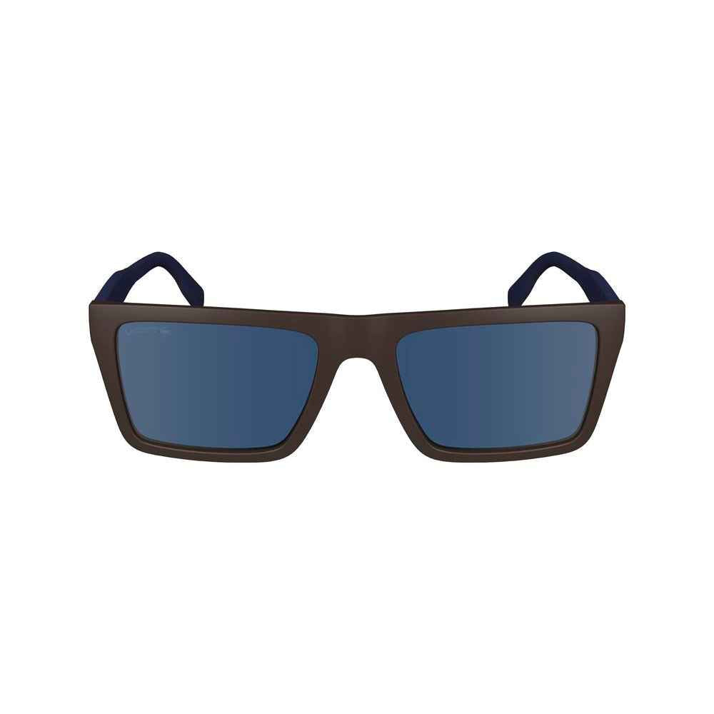 Brown Injected Sunglasses