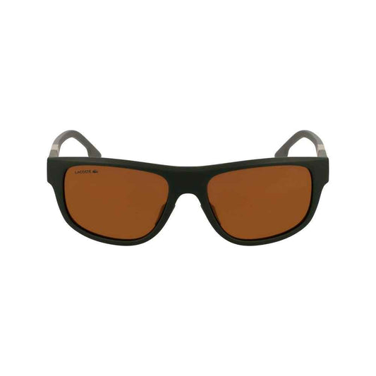 Brown Injected Sunglasses