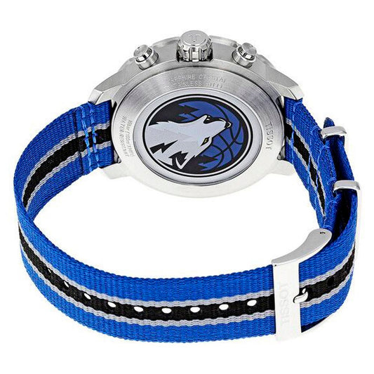 Blue Nylon Sport Watch