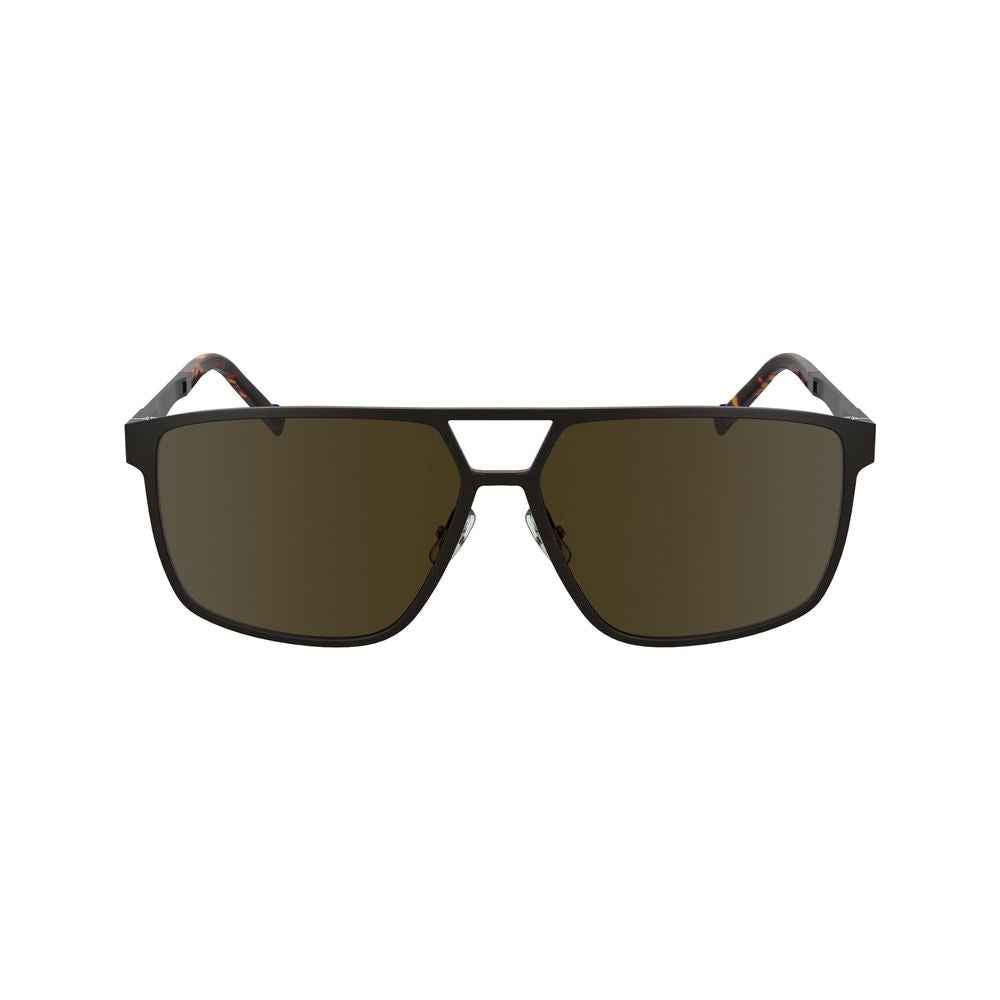 Brown Injected Sunglasses