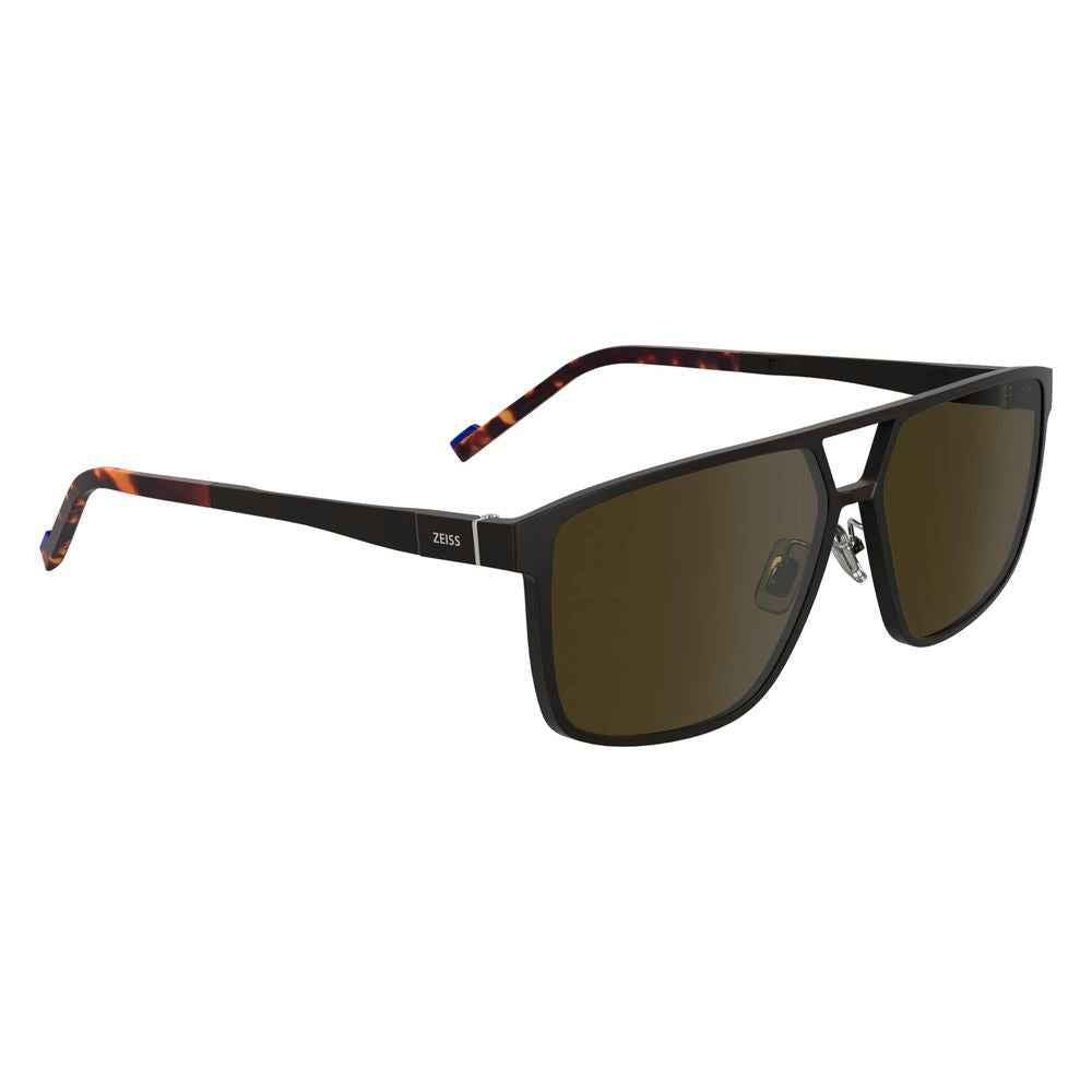 Brown Injected Sunglasses