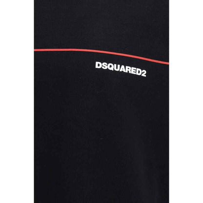 Black Cotton Sweatshirt