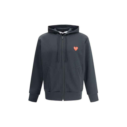 Black Polyester Sweatshirt