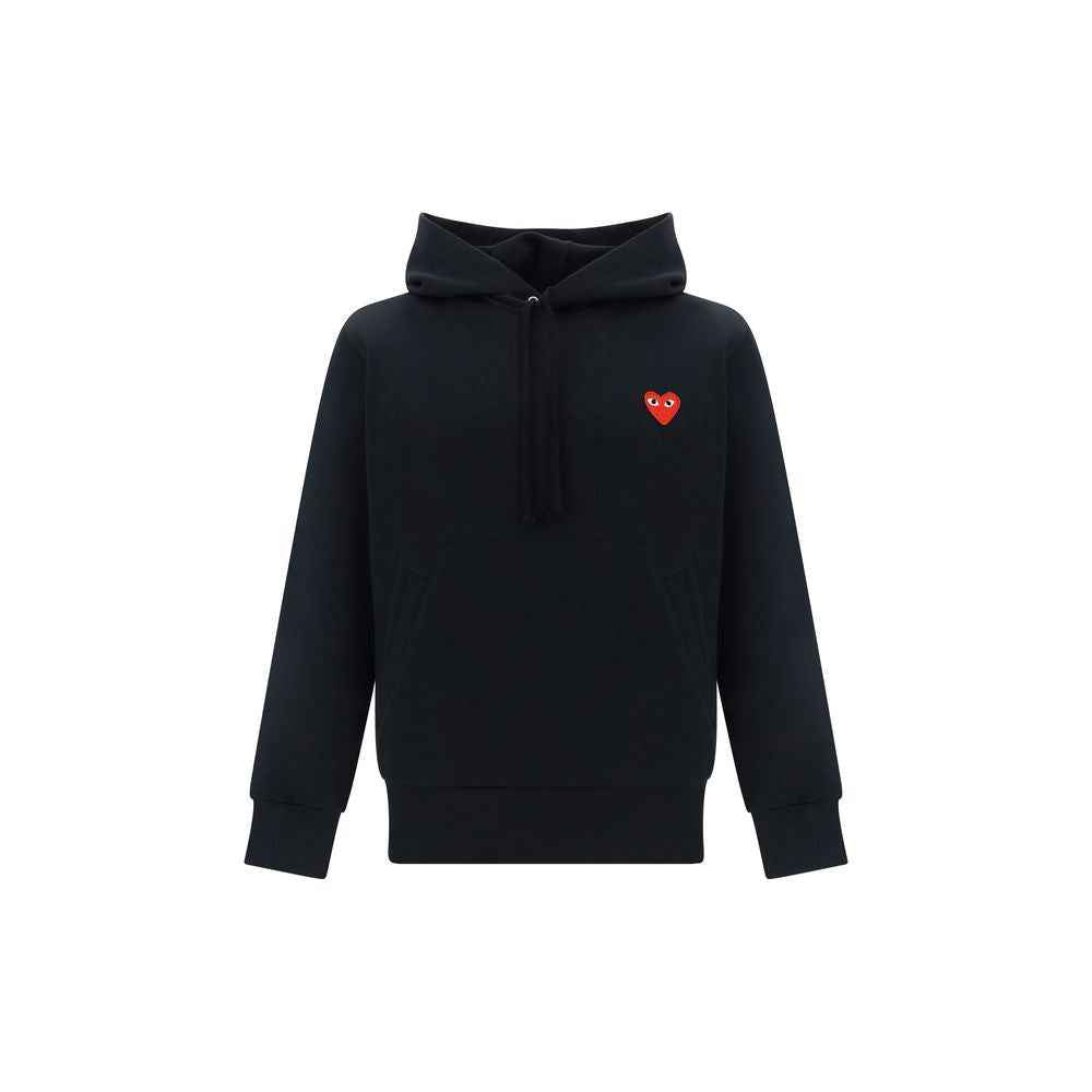 Black Polyester Sweatshirt