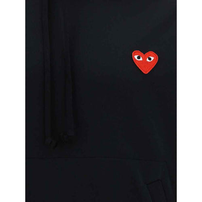 Black Polyester Sweatshirt