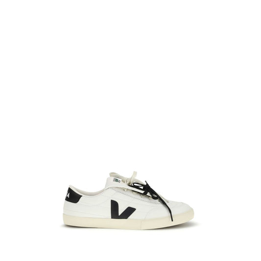 White Calf Leather Bos Taurus Athletic Sneakers