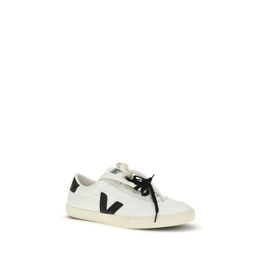 White Calf Leather Bos Taurus Athletic Sneakers