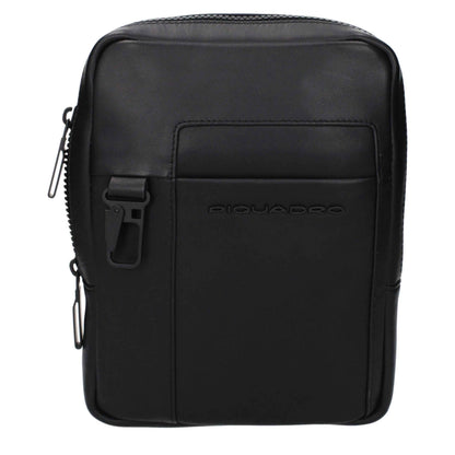 Black Leather Crossbody Bag