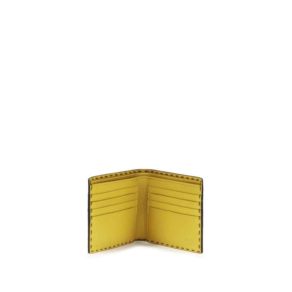 Brown Calf Leather Bos Taurus Wallet