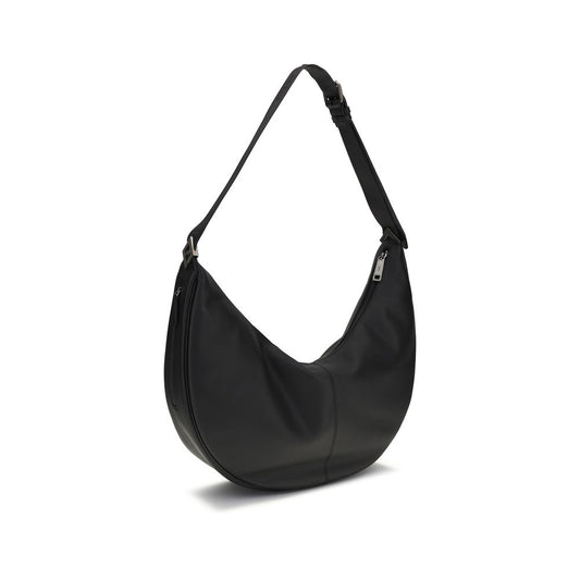 Black Calf Leather Bos Taurus Shoulder Bag