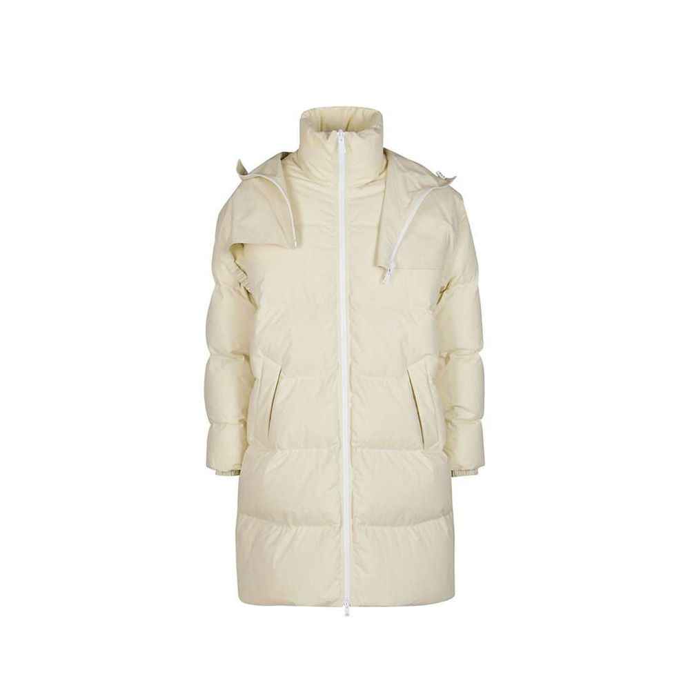 Beige Cotton Coat