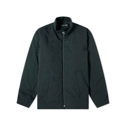 Black Cotton Full-Length Jacket