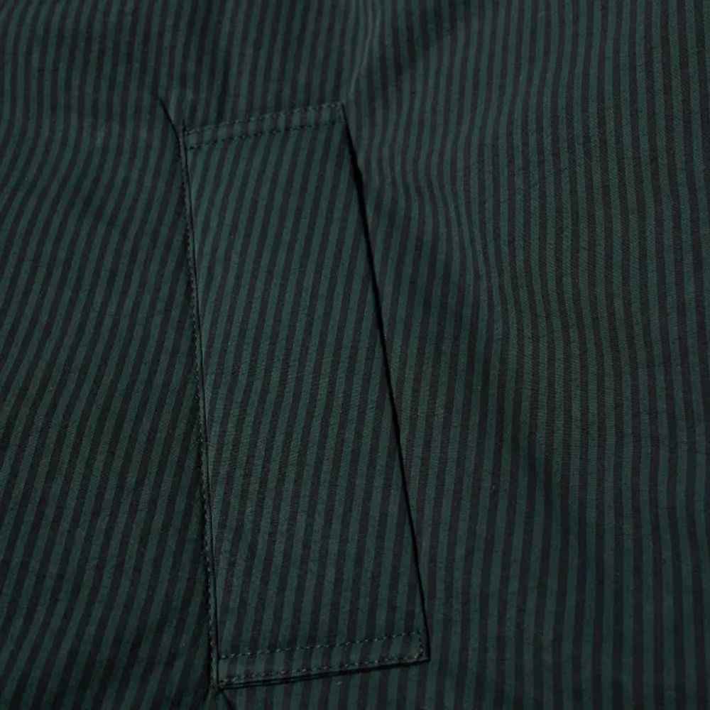 Black Cotton Full-Length Jacket