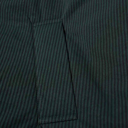 Black Cotton Full-Length Jacket