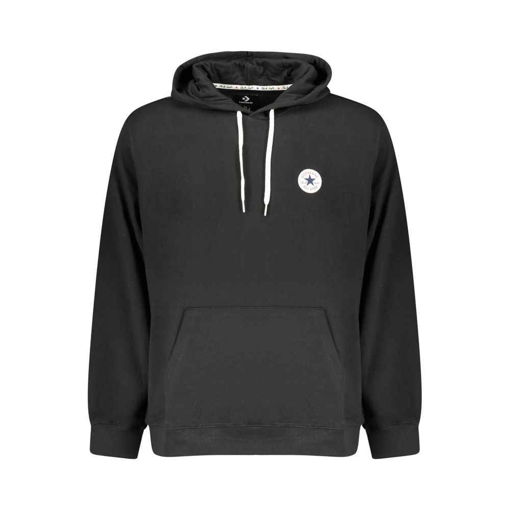 Black Cotton Sweatshirt