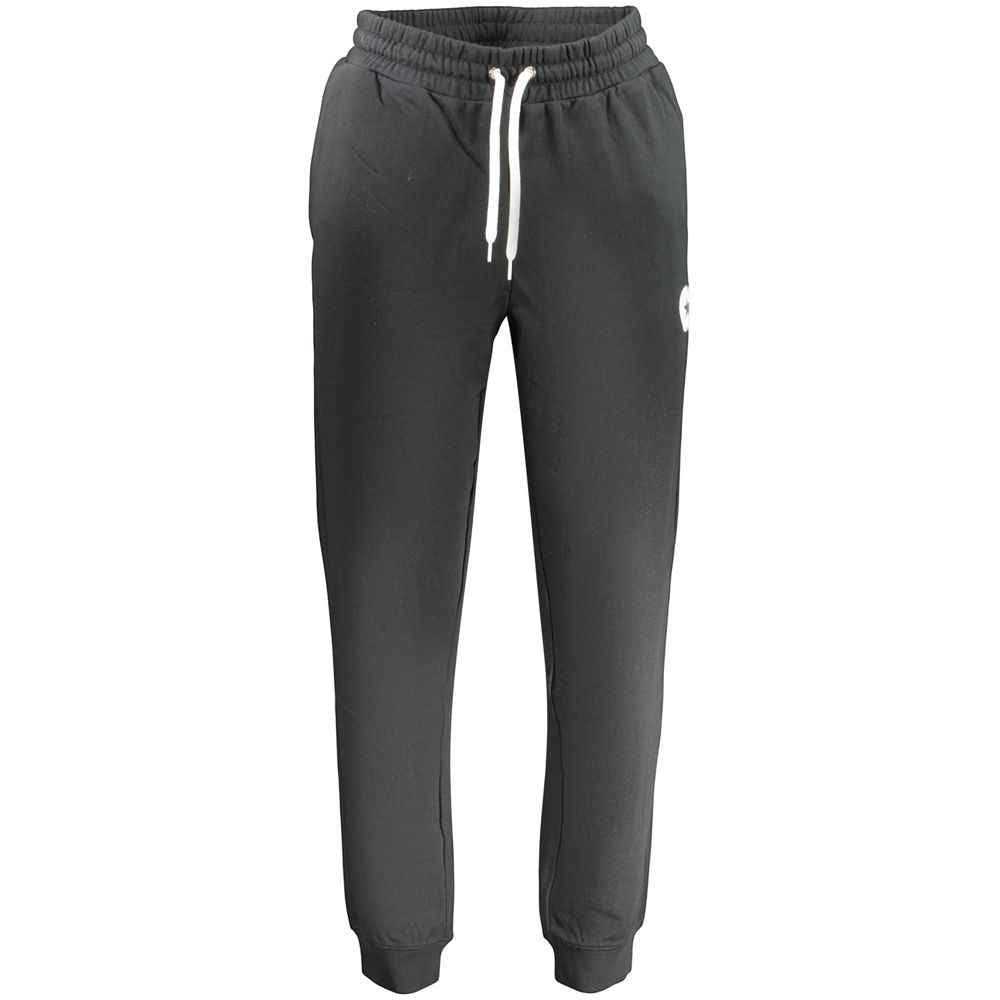 Black Cotton Men's Trouser