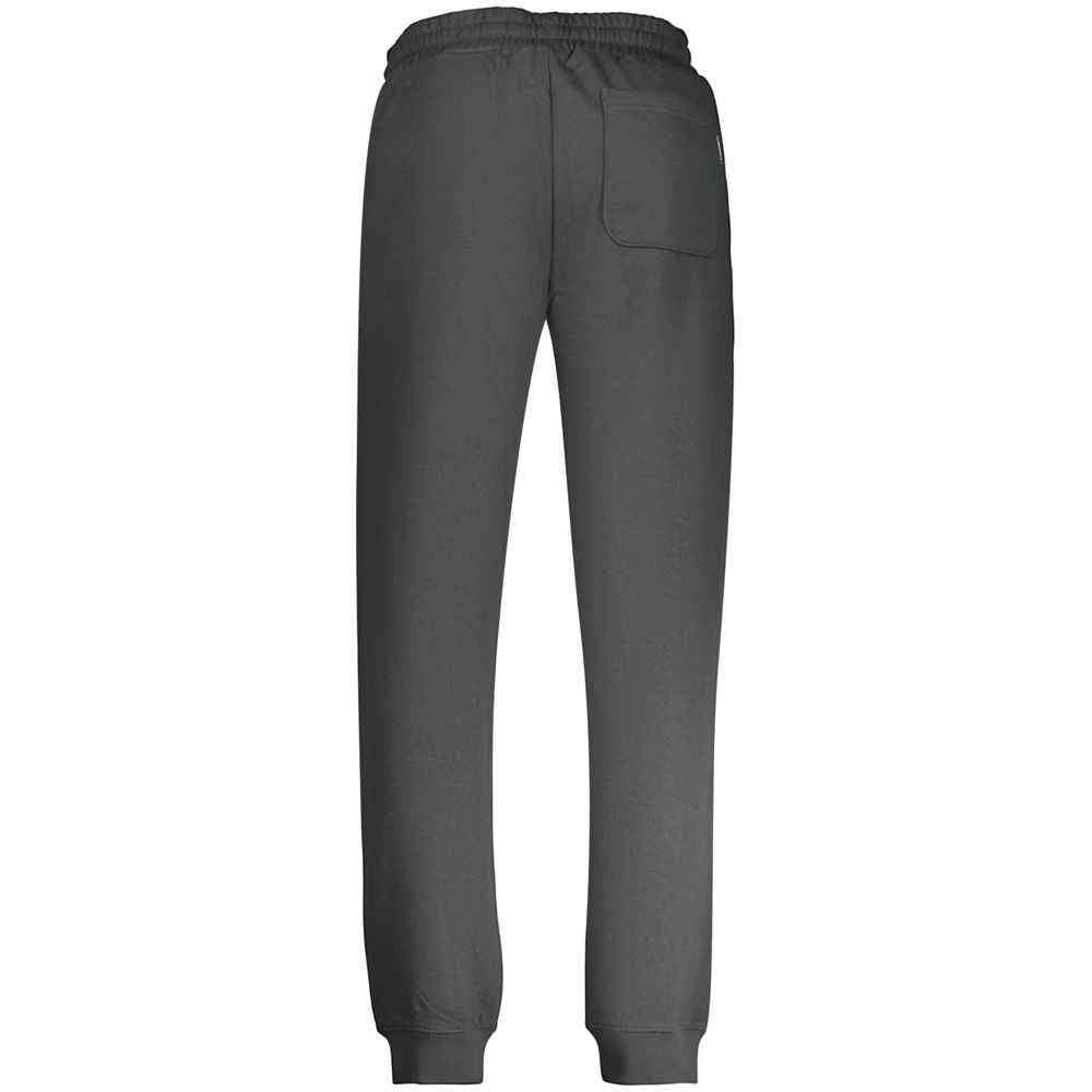 Black Cotton Men's Trouser
