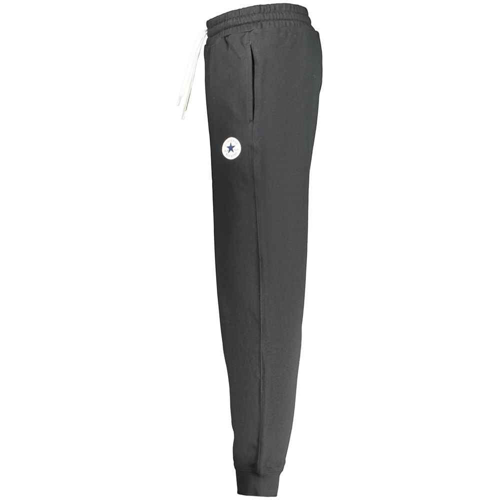 Black Cotton Men's Trouser