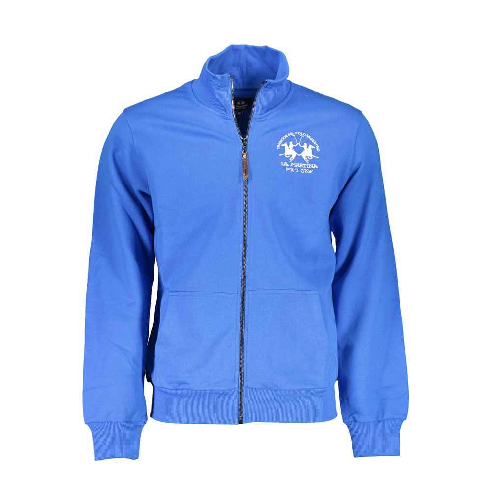 Blue Cotton Sweatshirt