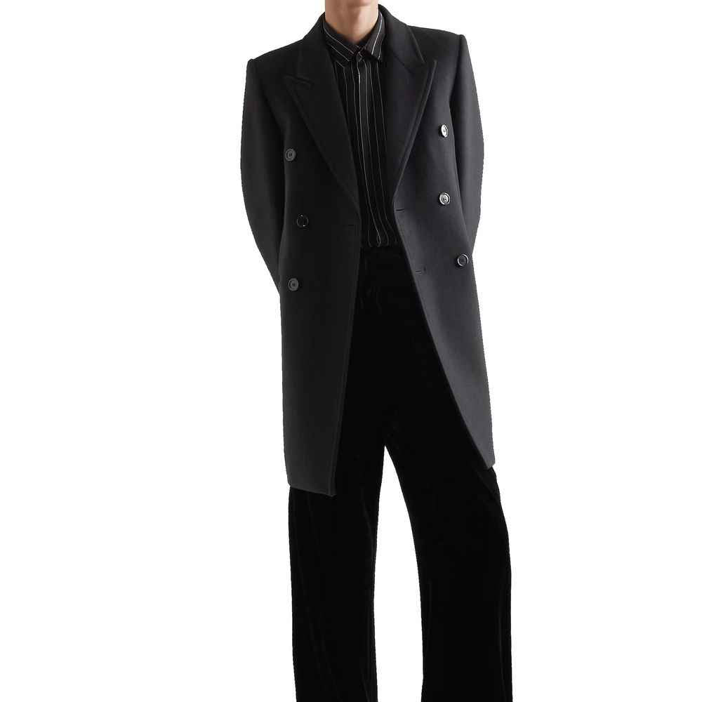 Black Wool Coat