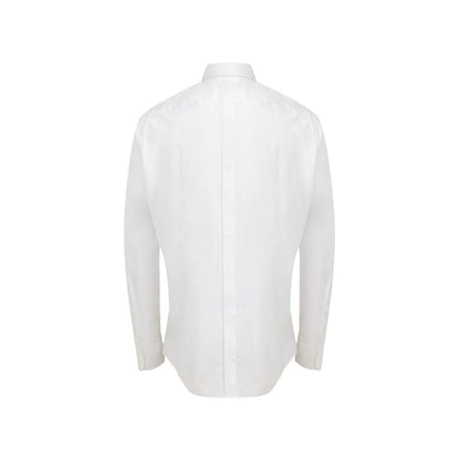 White Cotton Dress Shirt
