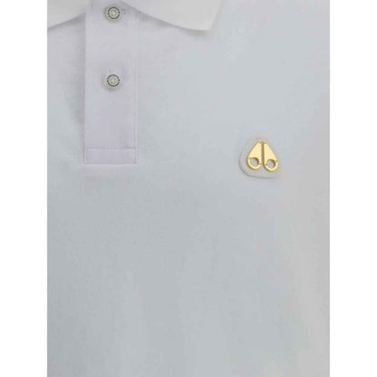White Cotton Polo Shirt