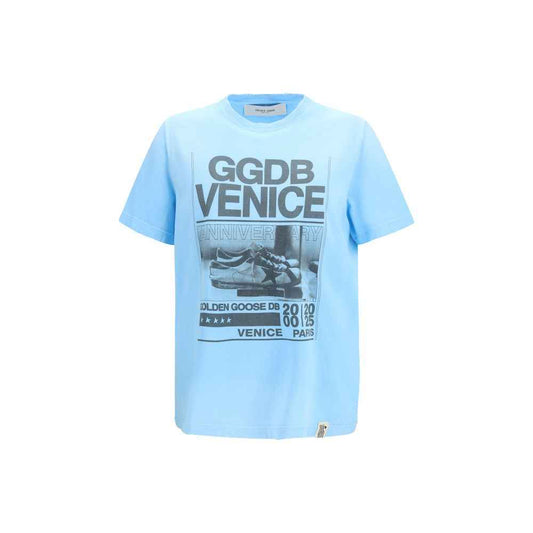 Blue Cotton T-Shirt