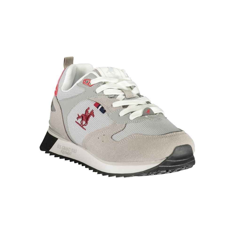 Gray Polyurethane Men's Sneaker