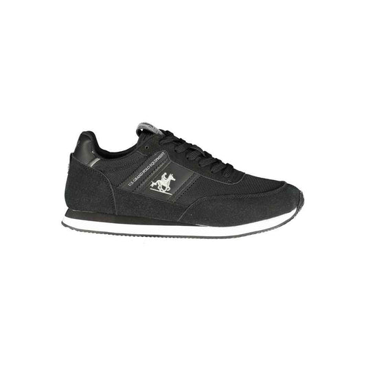 Nero Polyester Men's Sneaker