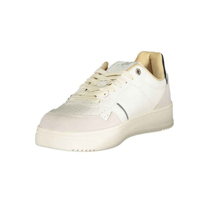 Bianco Polyester Uomo Sneakers