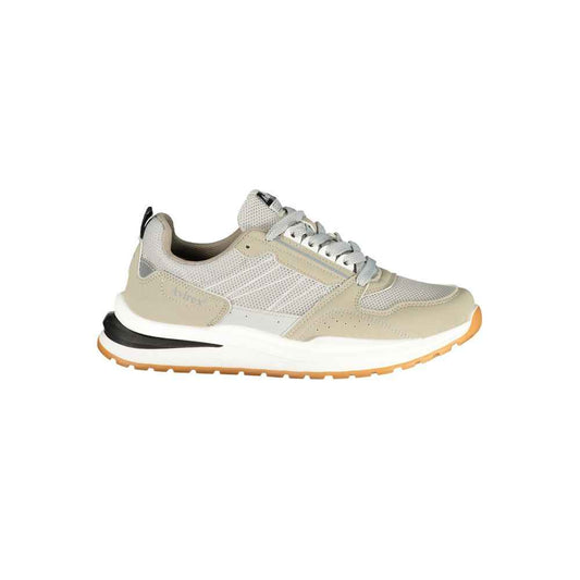 Gray Polyester Men's Sneaker