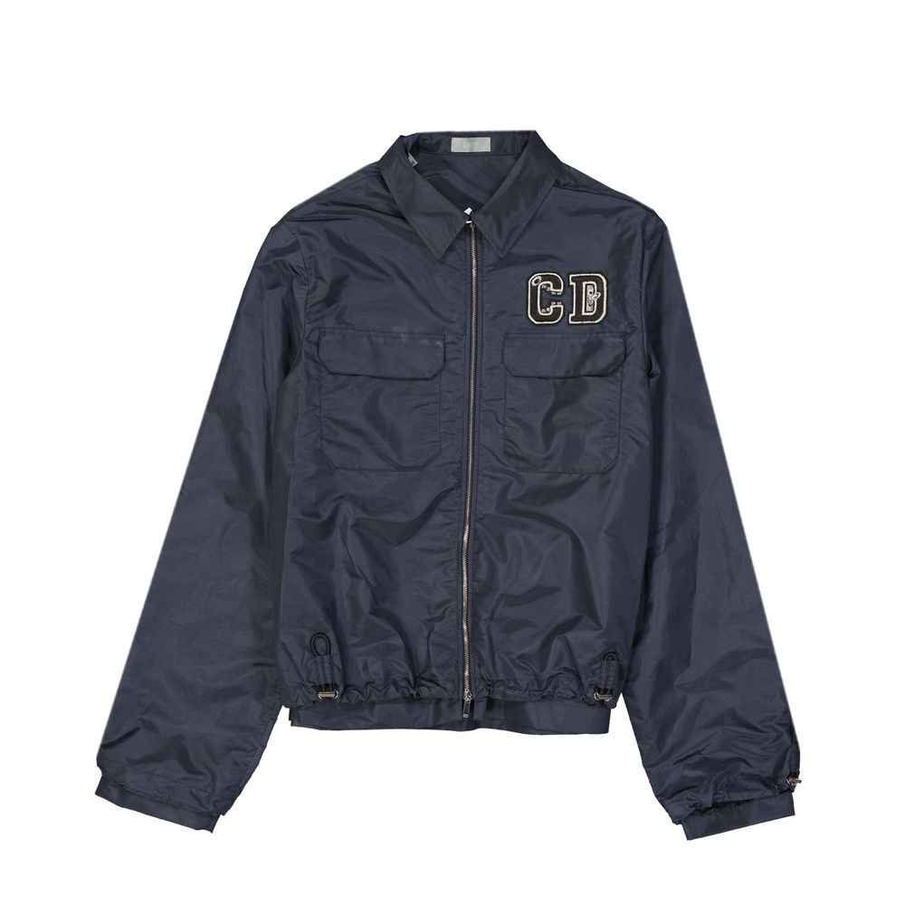 Blue Polyamide Shell Jacket