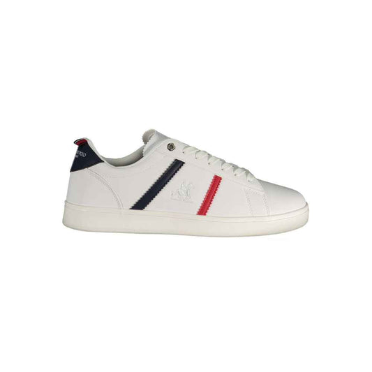 Bianco Poliuretano Uomo Sneaker