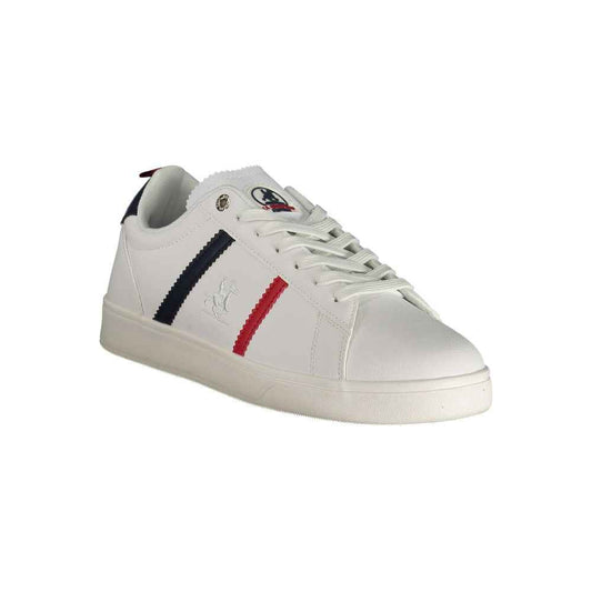 Bianco Poliuretano Uomo Sneaker