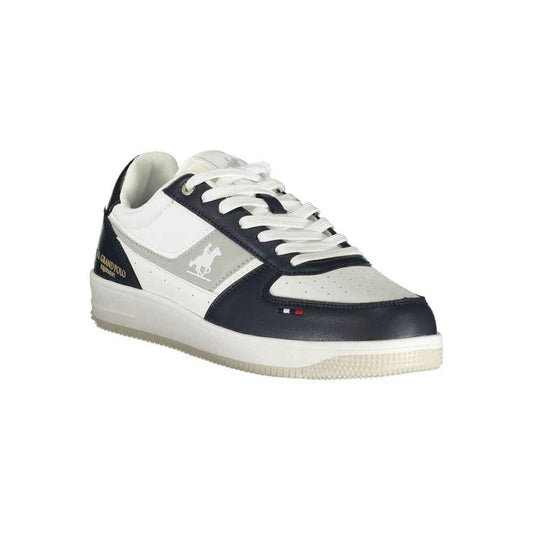 White Poliuretano Mens Sneaker
