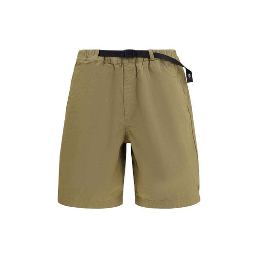 Bicolor Cotton Bermuda Shorts