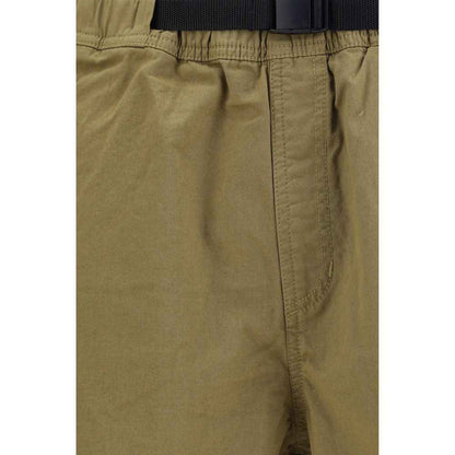 Bicolor Cotton Bermuda Shorts