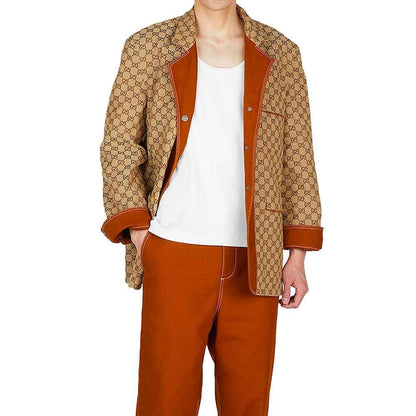 Brown Cotton Coat