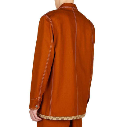 Brown Cotton Coat