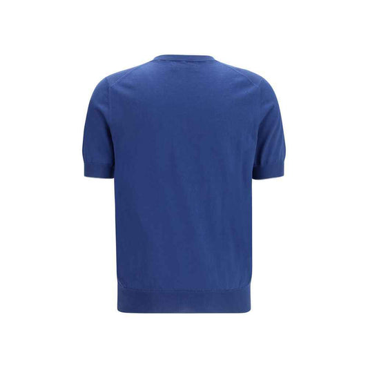 Blue Cotton T-Shirt