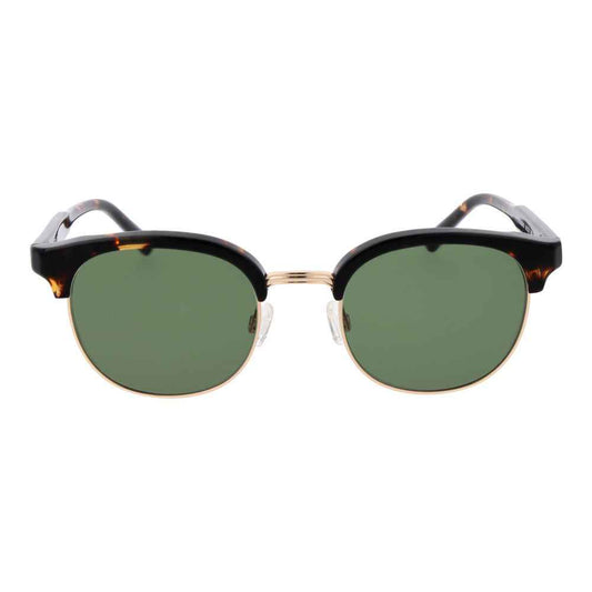 Brown Metal Sunglasses