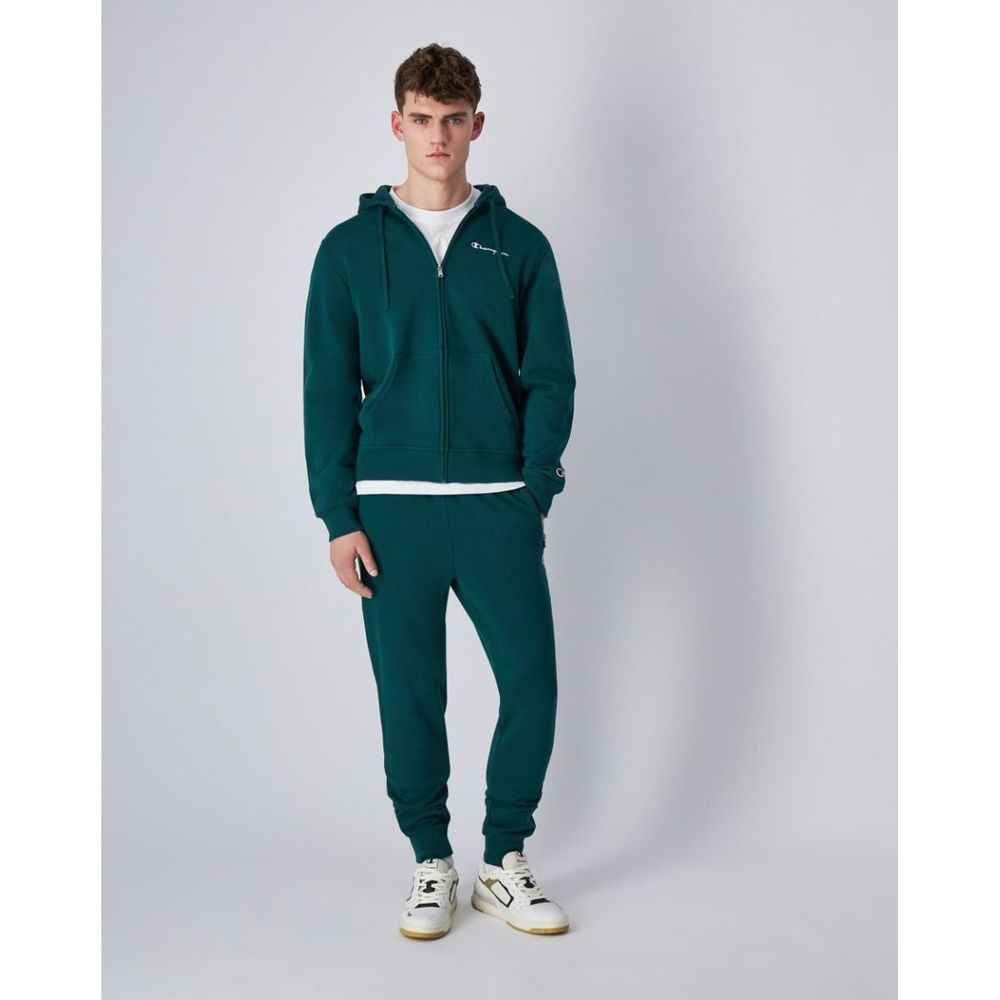 Green Cotton Sweatshirt