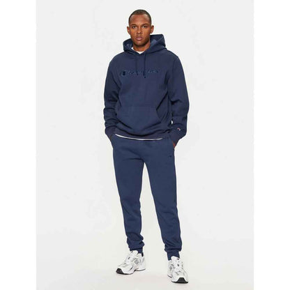 Blue Cotton Joggers (Workout Pants)