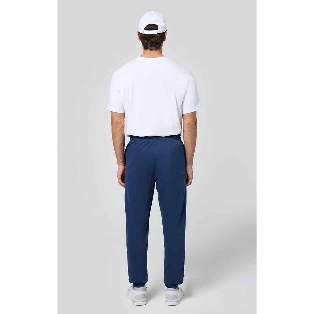 Blue Cotton Joggers (Workout Pants)