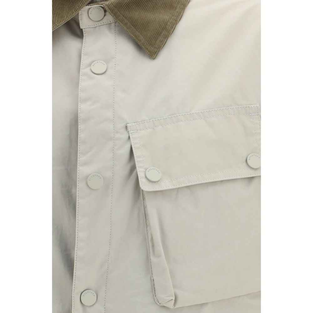 Beige Cotton Coat