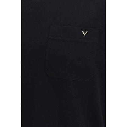 Black Cotton T-Shirt