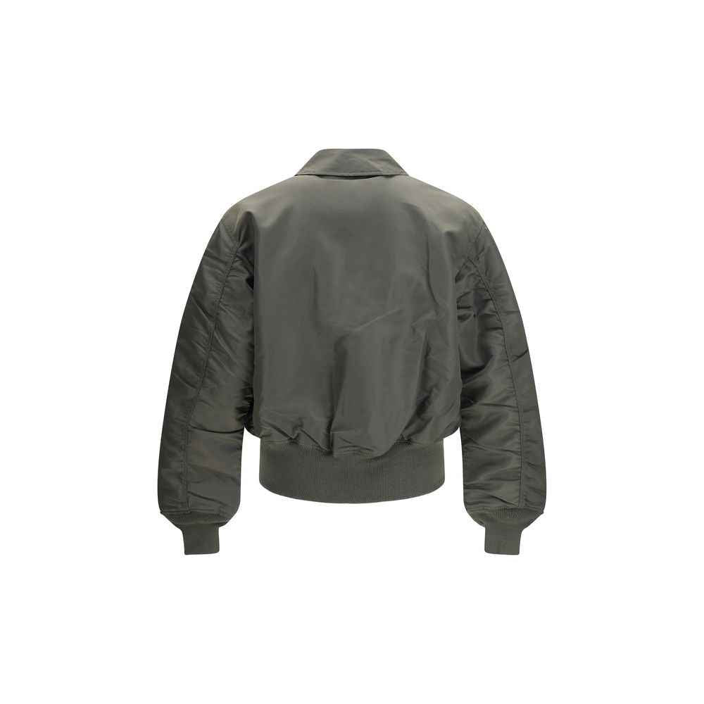 Bicolor Nylon Bomber