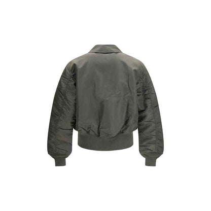 Bicolor Nylon Bomber