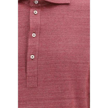 Multicolor Linen Polo Shirt