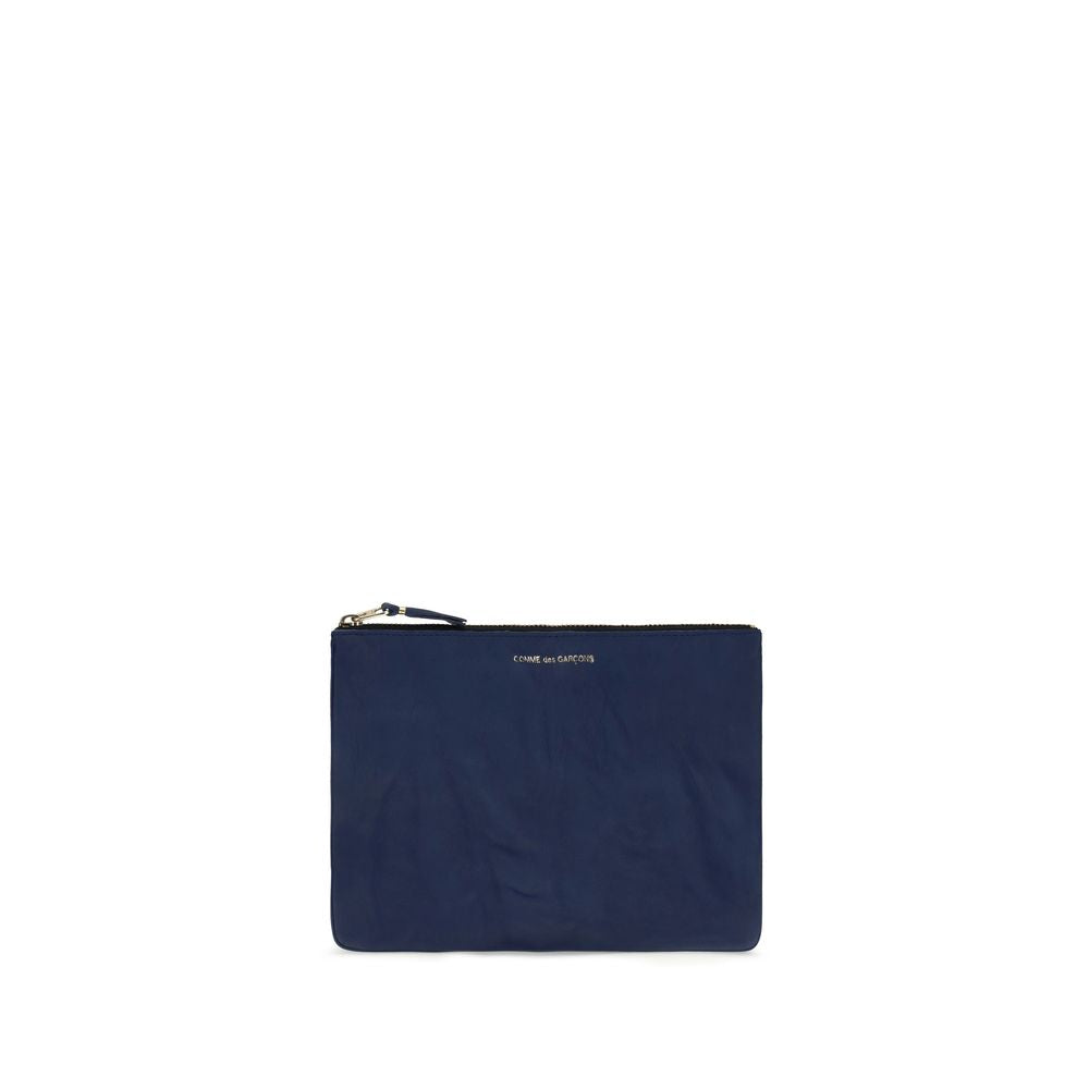 Blue Calf Leather Bos Taurus Wallet